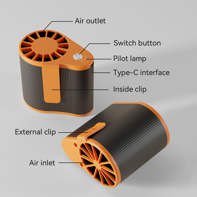 Waist Fan with Power Bank Function — WY-F16