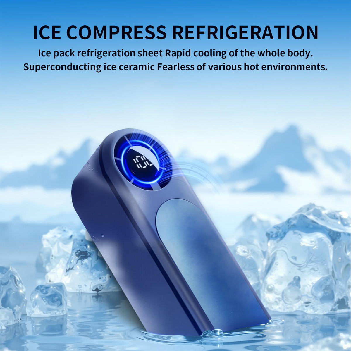 High-Speed Cooling Fan, 3000mAh — WY-F38