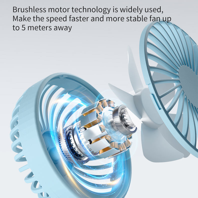 Handheld Fan, 1200/2000mAh — WY-F27